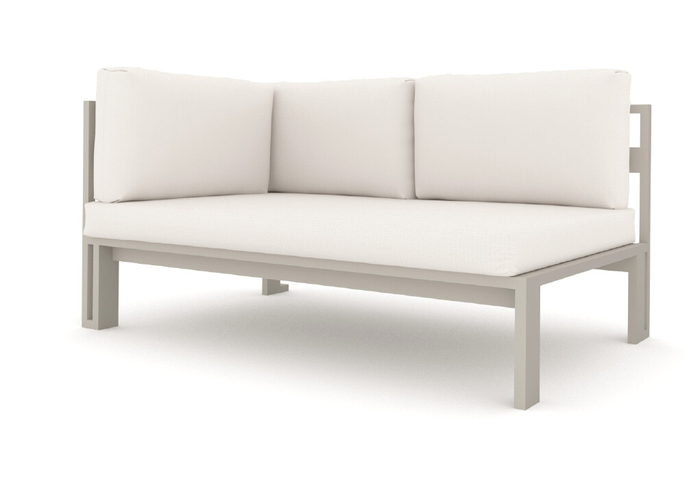 Sofá brazo izquierdo · Colección Barú — Curvar