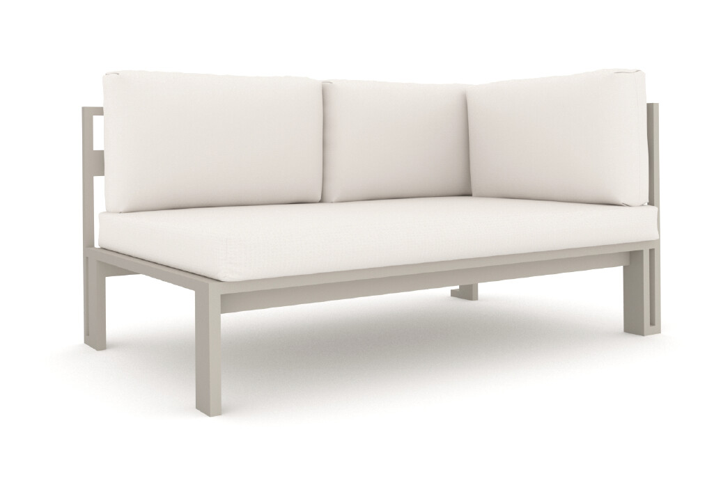 Sofá brazo derecho · Colección Barú — Curvar