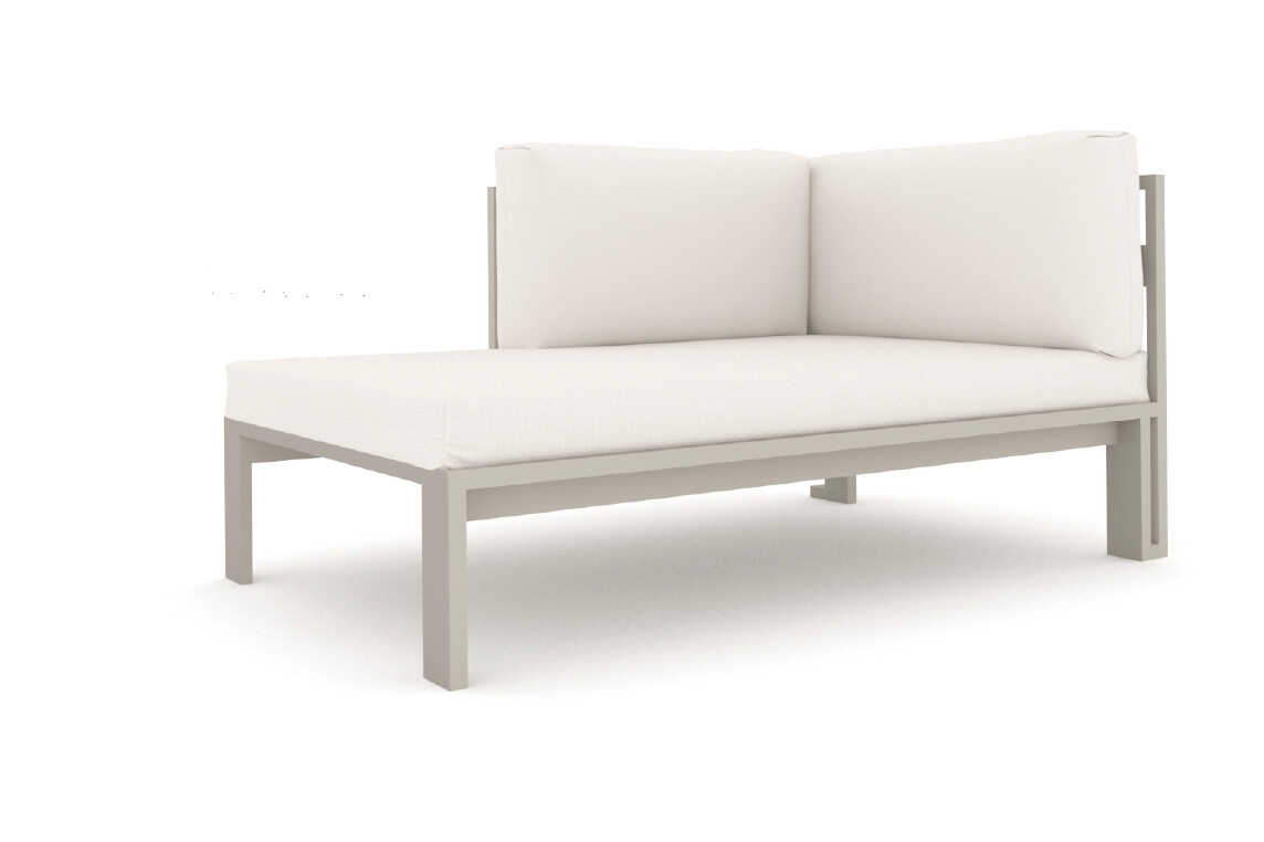 Chaise longue izquierdo · Colección Barú — Curvar