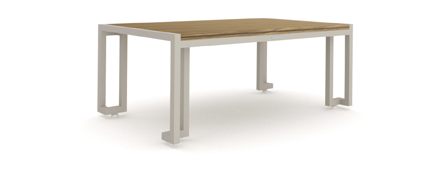 Mesa de centro rectangular · Sillas — Curvar