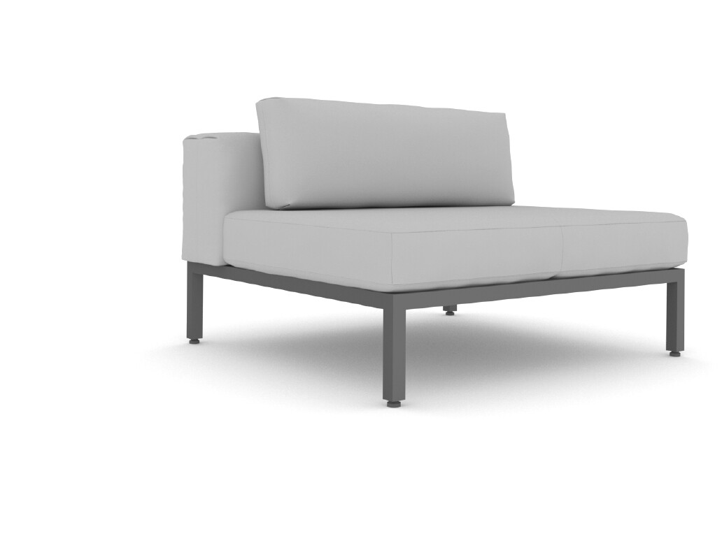 Modular sin brazos · Colección Calima — Curvar