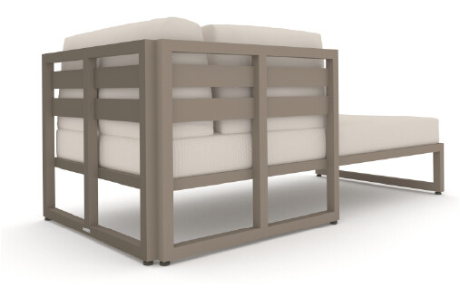 Chaise longue izquierdo · Colección Gorgona — Curvar