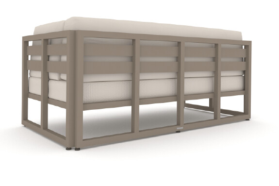 Sofa con cojines en los brazos · Colección Gorgona — Curvar