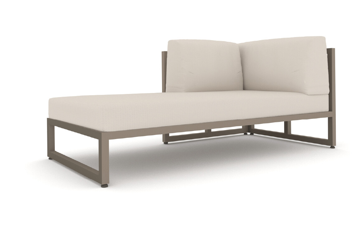 Chaise longue izquierdo · Colección Gorgona — Curvar