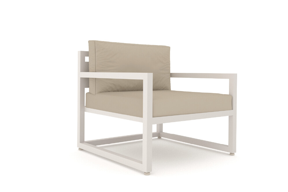 Sillón con brazos · Colección Mompox — Curvar