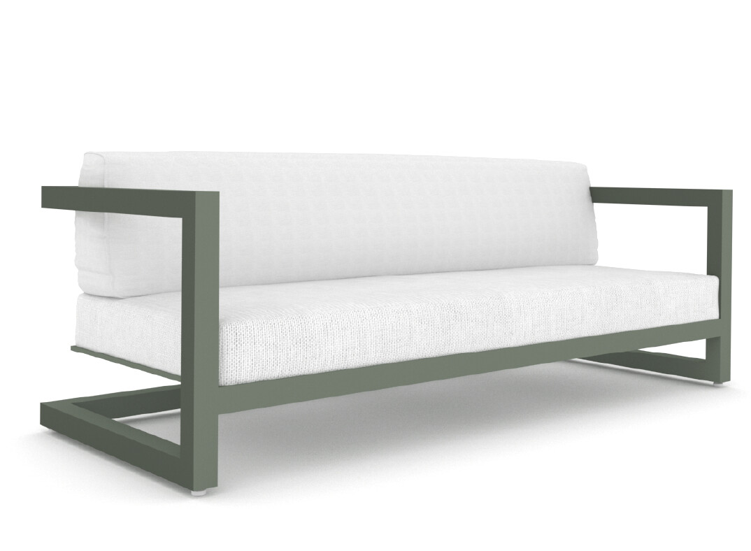 Sofa con brazos · Colección Quimbaya — Curvar