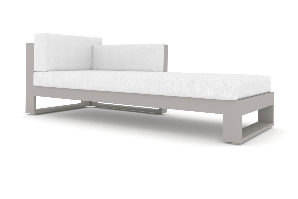 Chaise longue derecho · Colección Tayrona — Curvar