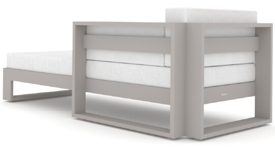 Chaise longue derecho · Colección Tayrona — Curvar