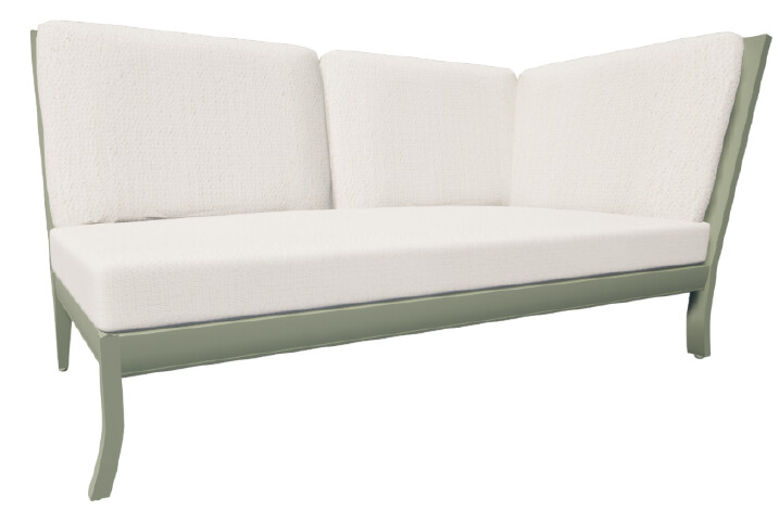 Sofá brazo izquierdo · Colección Sinú — Curvar