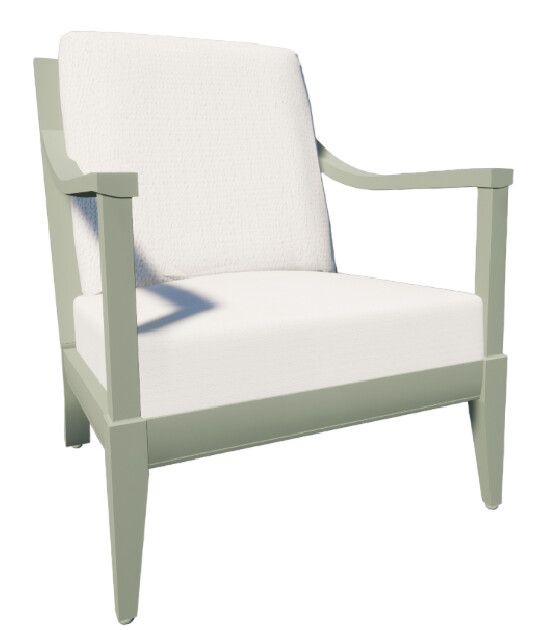 Sillón con brazos · Colección Sinú — Curvar