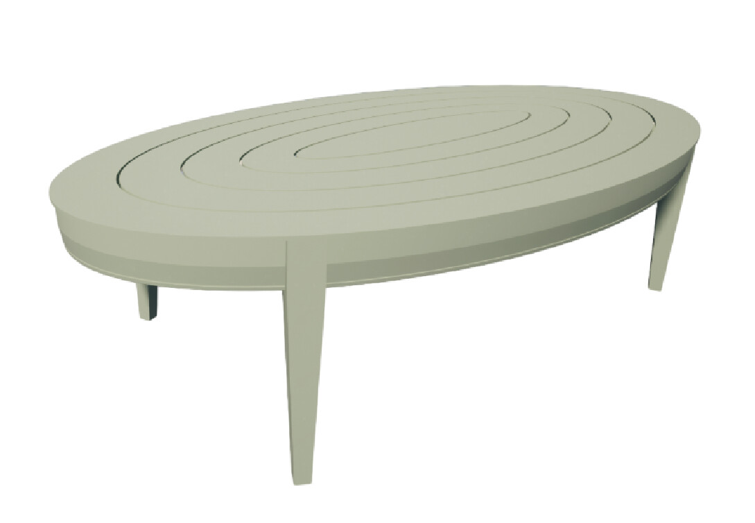 Mesa de centro rectangular · Colección Sinú — Curvar