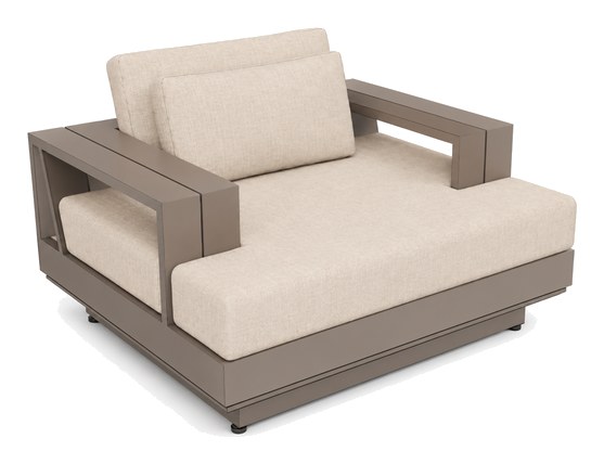 Sillón con brazos Colección Macondo — Curvar