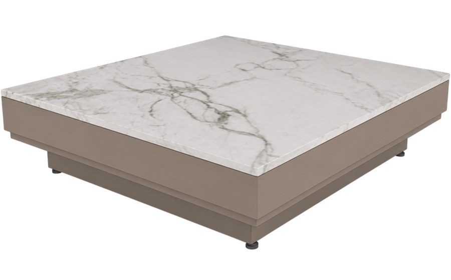 Mesa de centro Colección Macondo con superficie en mármol — Curvar