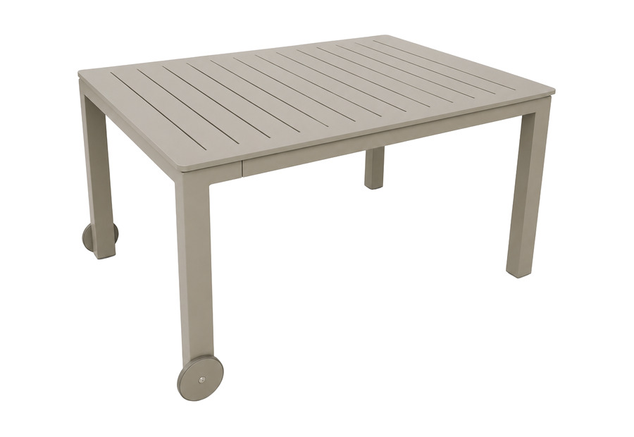 Mesa Cubik extensible con ruedas para exteriores — Curvar