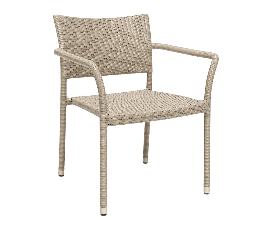 Silla Bacata en aluminio para exteriores — Curvar