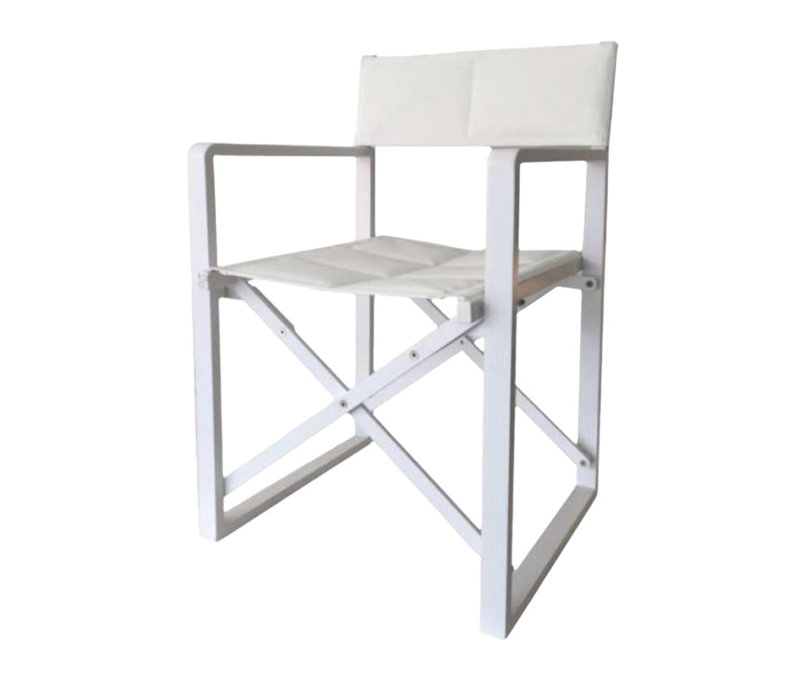 Silla Negret en aluminio para exteriores — Curvar