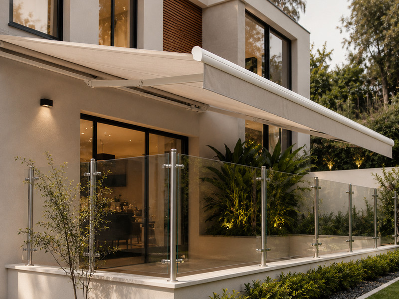 Toldo Curvar en fachada